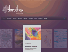 Tablet Screenshot of editorialdorothea.com.ar